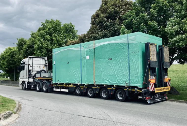 Acheminement de machines-outils vers Douai, Rouen, ELTS – Étienne Leloup Transports Spéciaux